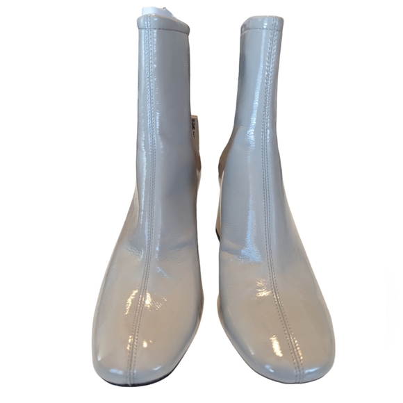 NWT Zara Wide Heeled Ankle Boots with original dust bag - Picture 4 of 10